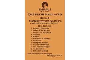 Formation pour Leaders et Responsables d’Églises - Niveau 2