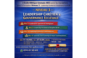 🌐 FORMATION LEADERSHIP & GOUVERNANCE ECCLÉSIALE